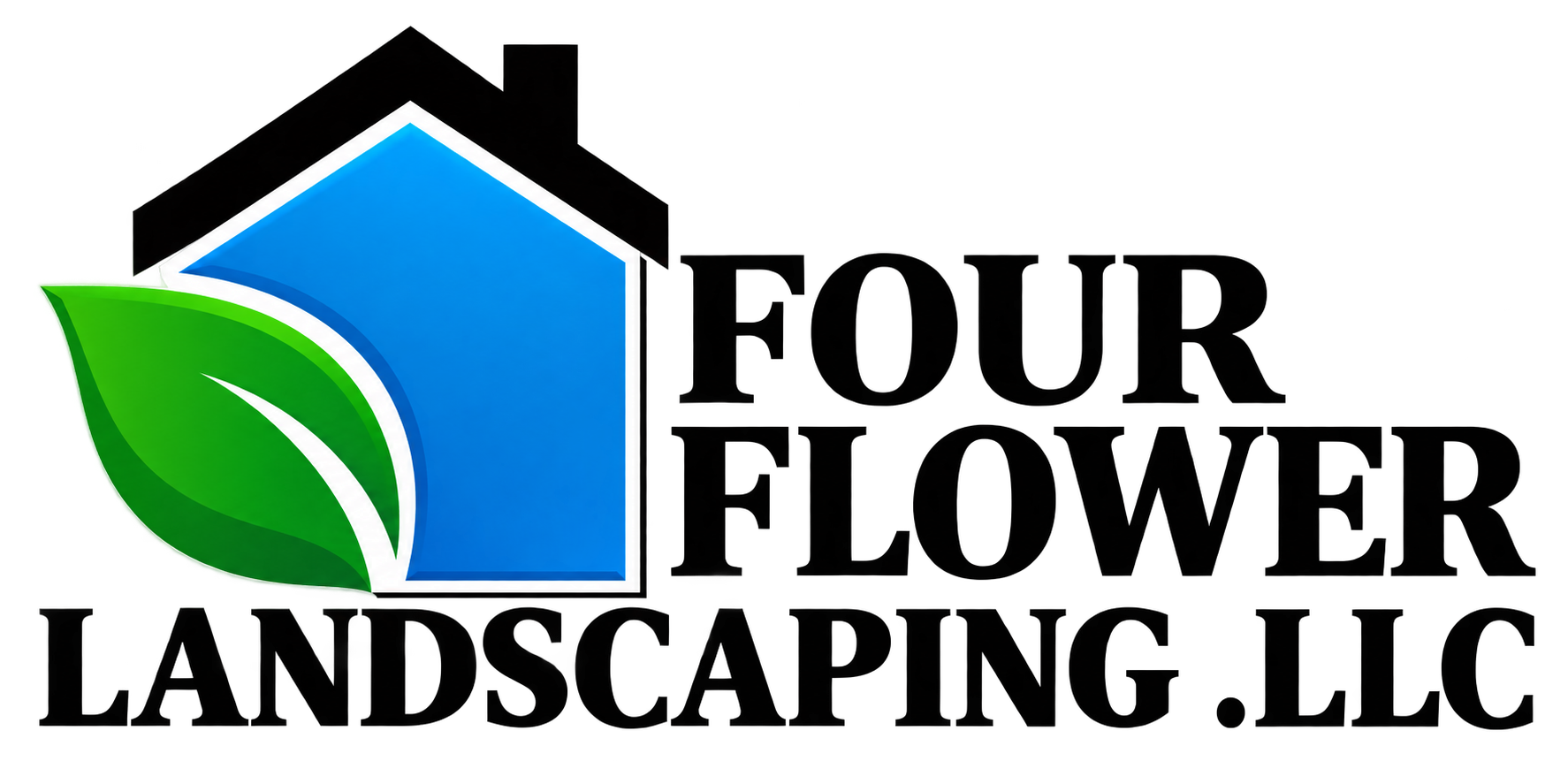 Four Flower Landscape Logo